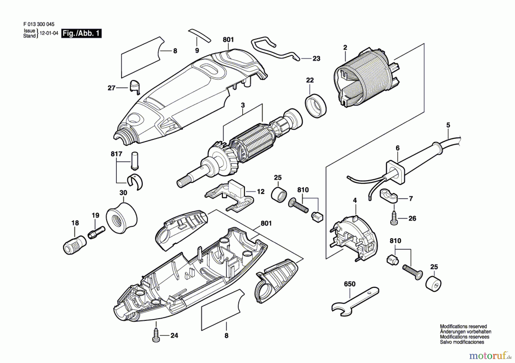  Bosch Werkzeug Drehwerkzeug 3000 Seite 1