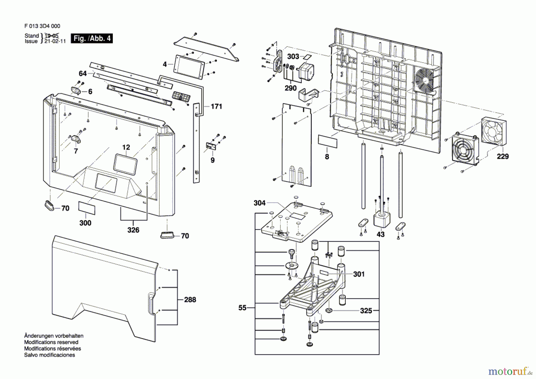  Bosch Werkzeug Drucker 3D40 Seite 4