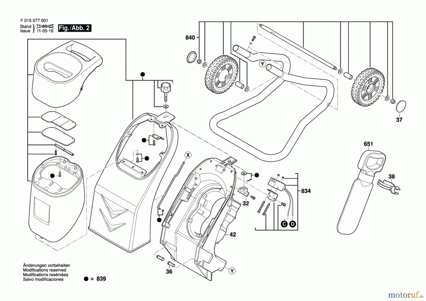  Bosch Gartengeräte Häcksler 0770 Seite 2