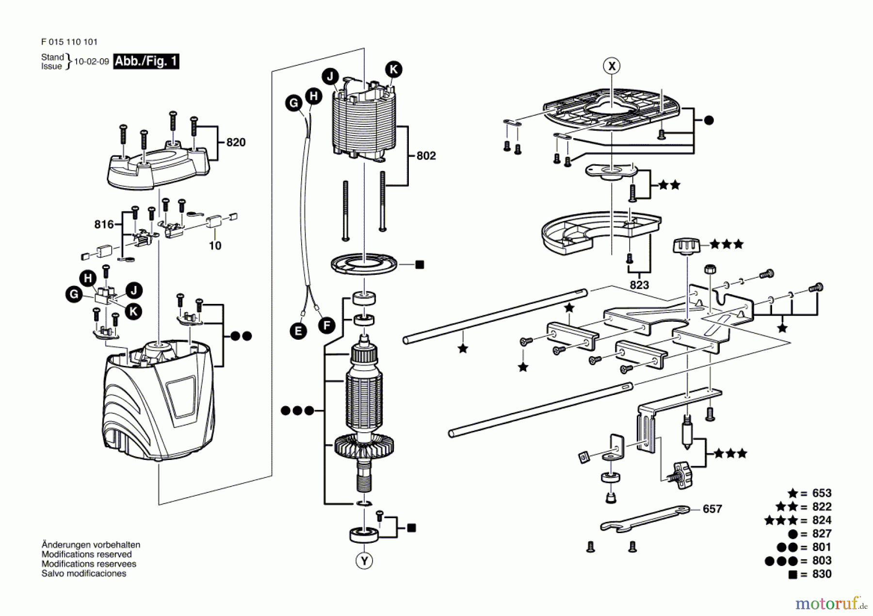  Bosch Werkzeug Oberfräse 1101 Seite 1