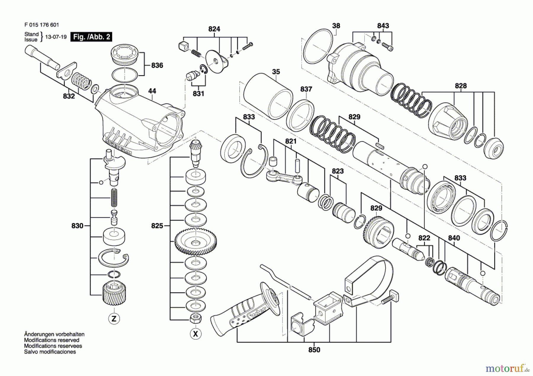  Bosch Werkzeug Bohrhammer 1766 Seite 2