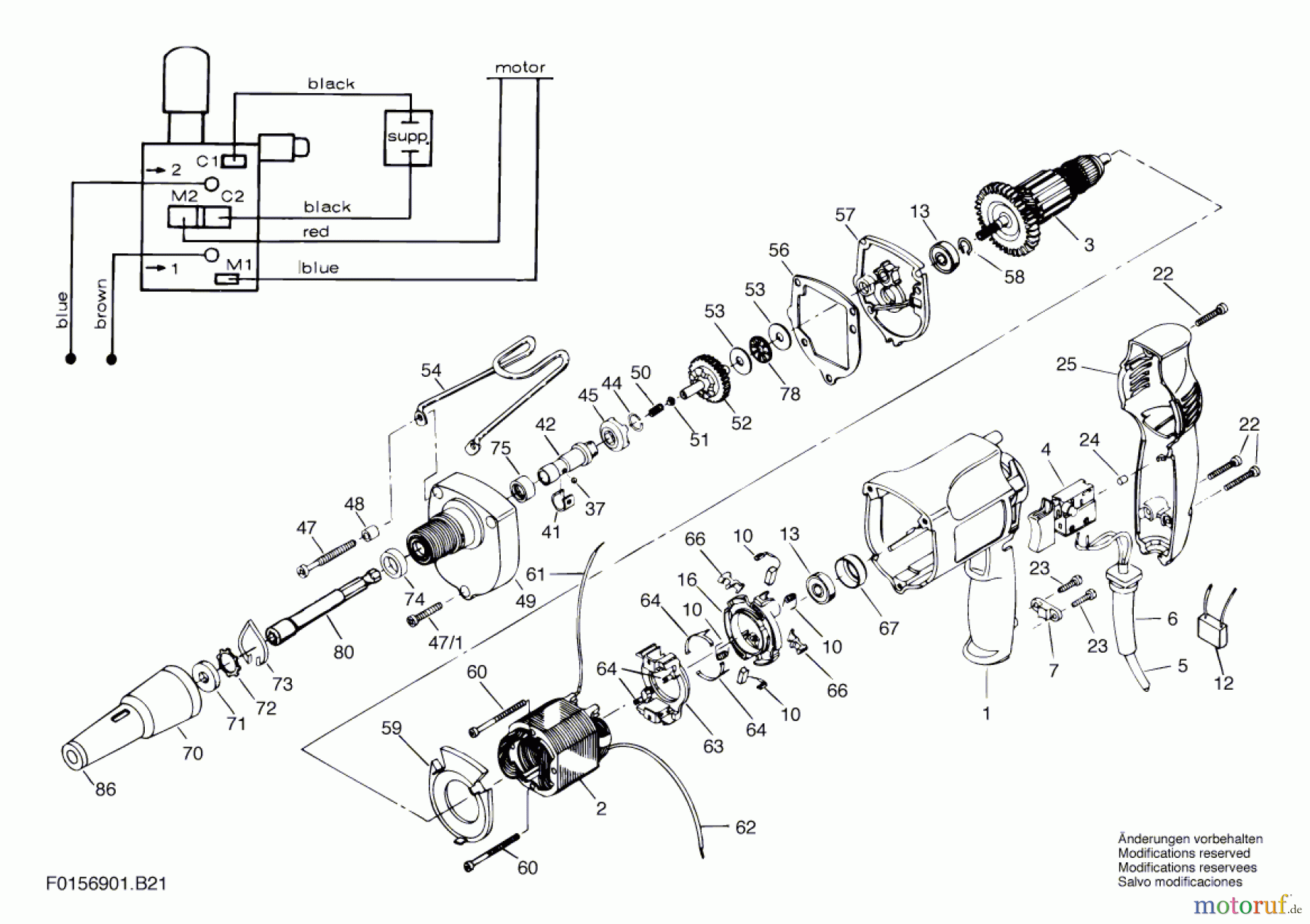  Bosch Werkzeug Drehwerkzeug 6901 U2 Seite 1