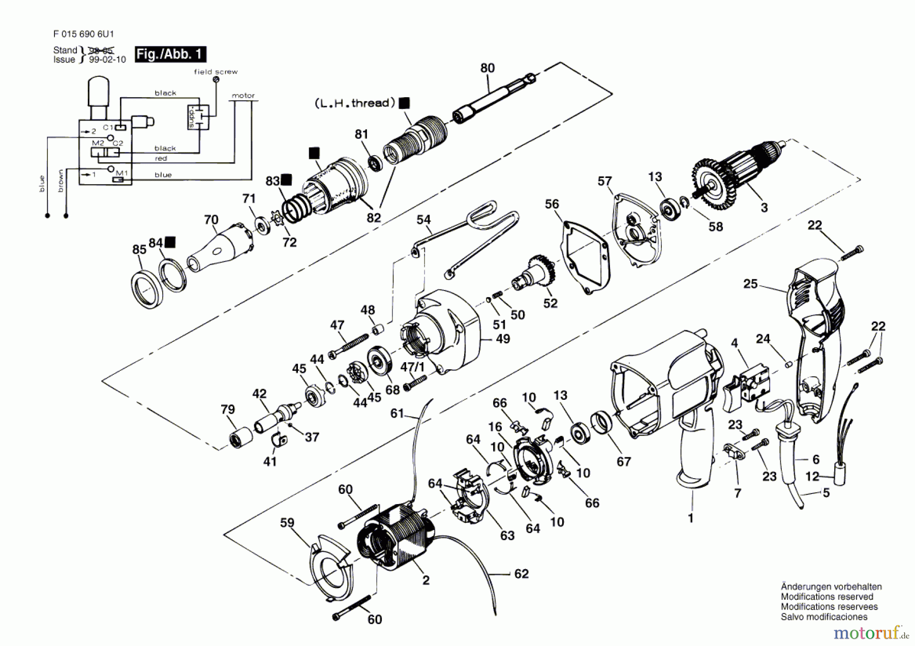  Bosch Werkzeug Schraubendreher Schraubendreher Schraubendreher Schraubendreher Schraubendreher Schraubendreher Schraubendreher 6906 U1 Seite 1