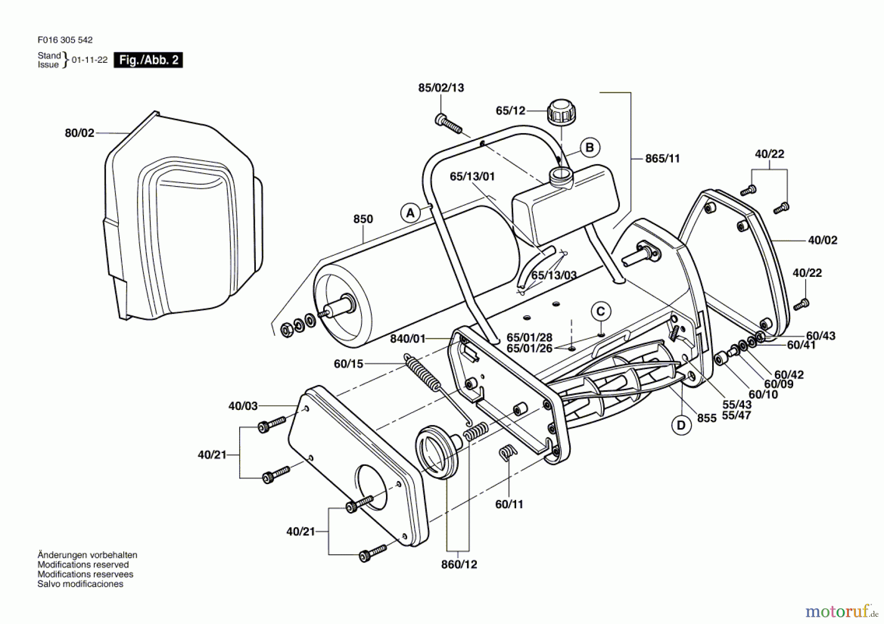  Bosch Gartengeräte Rasenmäher CLASSIC PETROL 35S Seite 2