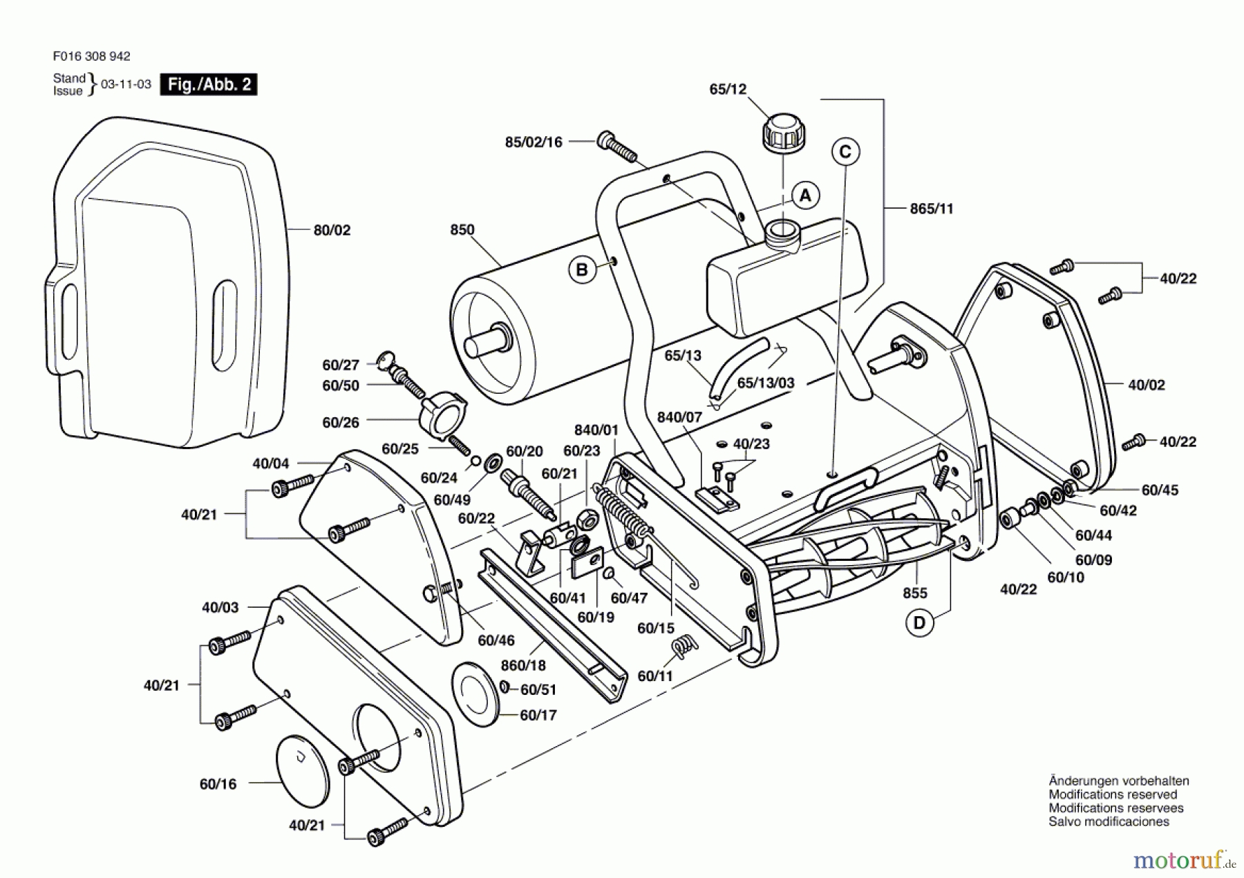  Bosch Gartengeräte Rasenmäher BALMORAL 17 SE Seite 2