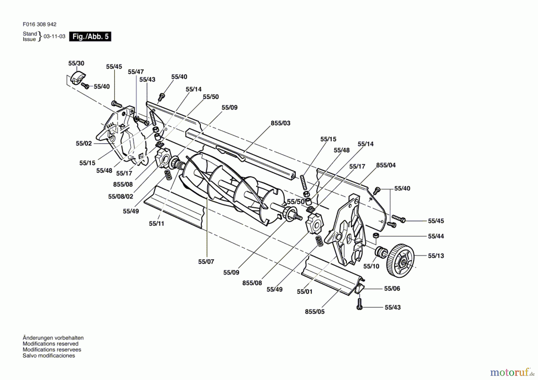  Bosch Gartengeräte Rasenmäher BALMORAL 17 SE Seite 5