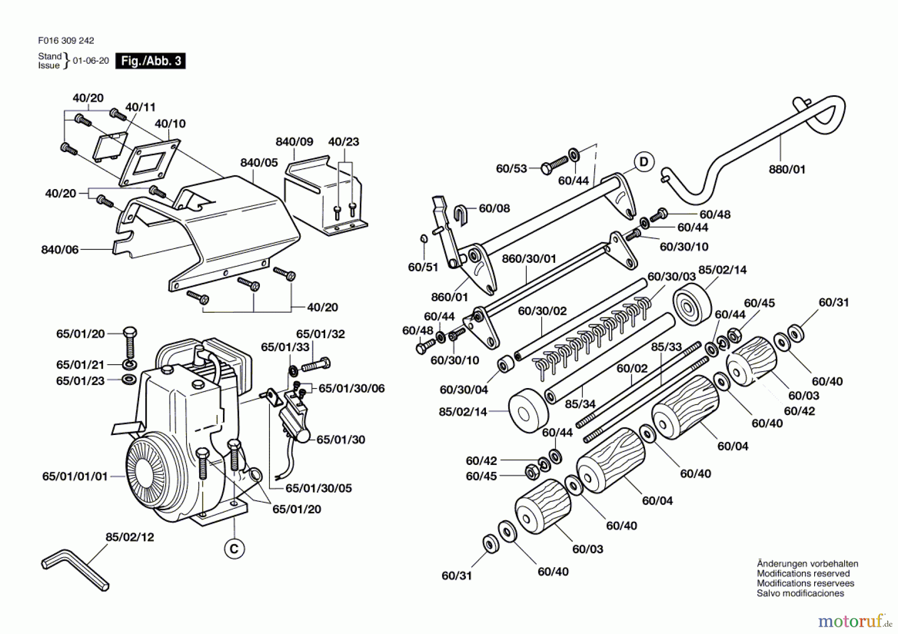  Bosch Gartengeräte Rasenmäher BALMORAL 20S Seite 3