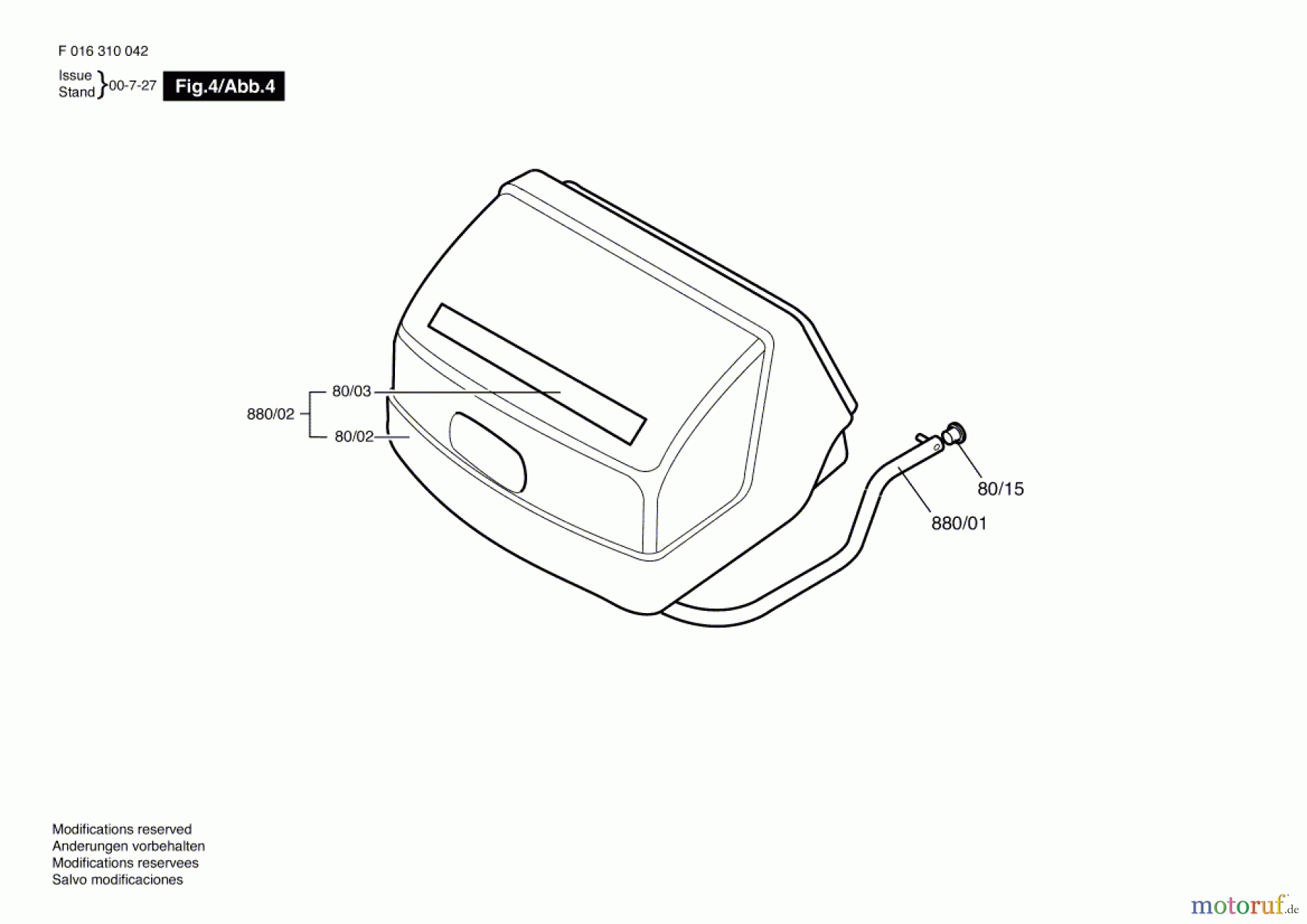  Bosch Gartengeräte Rasenmäher ROYALE 20 Seite 4