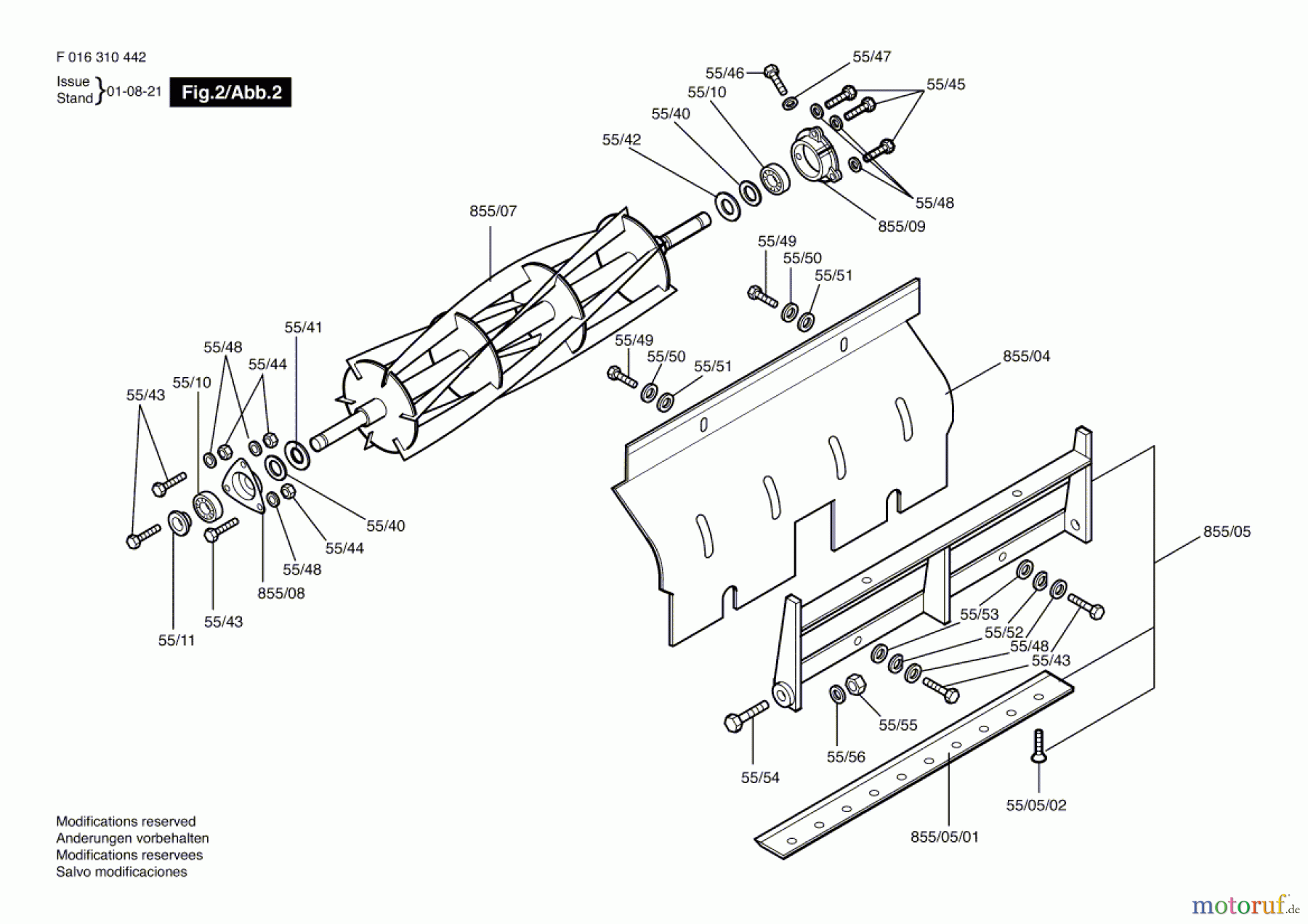  Bosch Gartengeräte Rasenmäher ROYALE 20 Seite 2