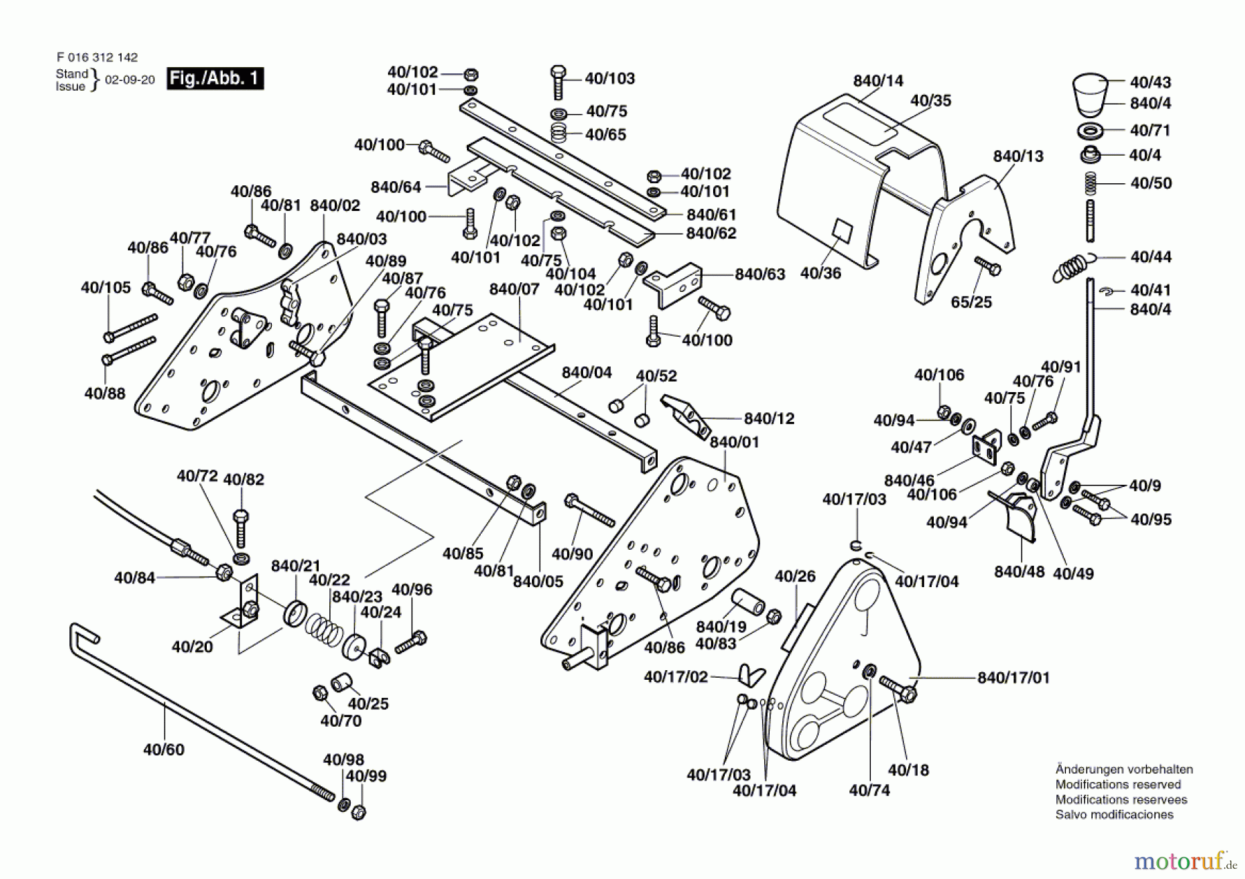  Bosch Gartengeräte Rasenmäher CLUB 20 Seite 1