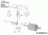 MTD Zubehör Frontkehrmaschine KM 650 N für 550-750 00296.05 (1992) Ersatzteile Getriebe, Kehrwalze