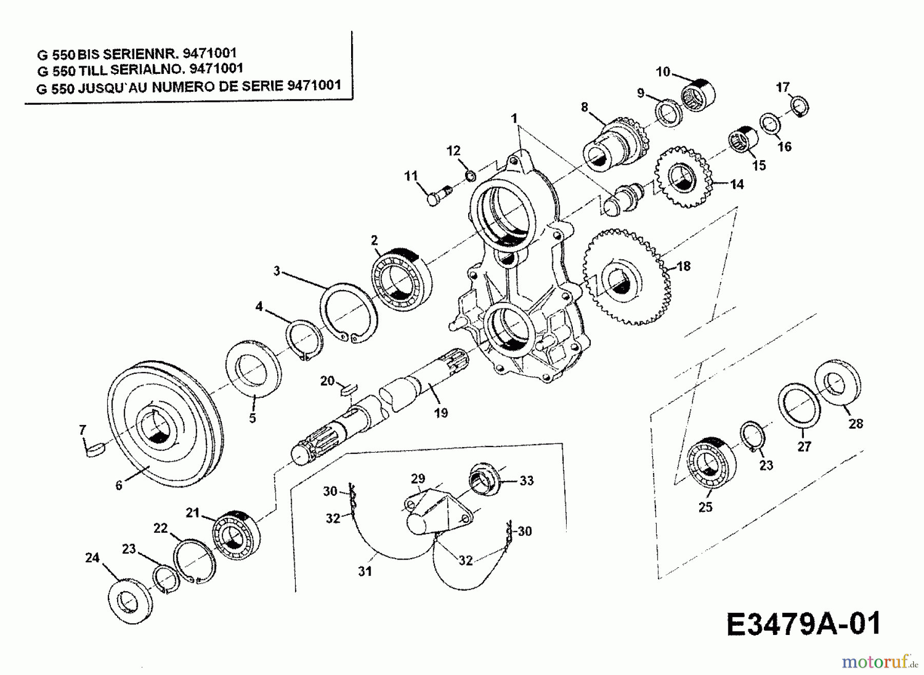  Gutbrod Einachser G 550 56A-550-604  (1998) Zapfwelle