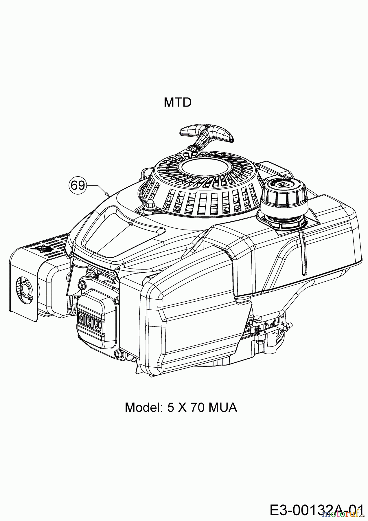  MTD Motormäher Yard Machines 21