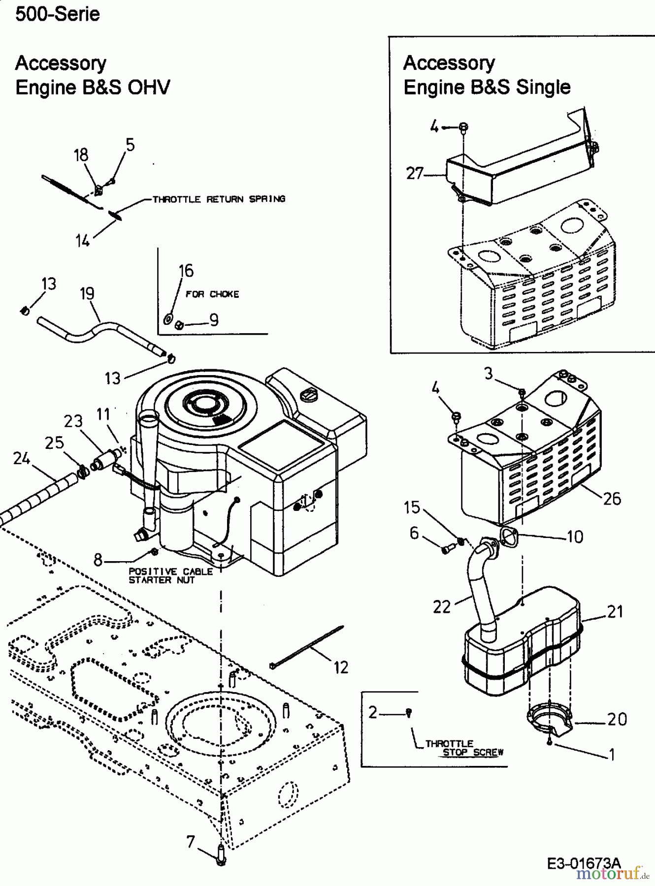  MTD ältere Modelle Rasentraktoren SN 155 H 13BP518N670  (2003) Motorzubehör