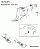 MTD Zubehör Mulch Kits für 400 Serie mit Mähwerk E (36"/92cm) 196-708-678 (2002) Ersatzteile Grundgerät