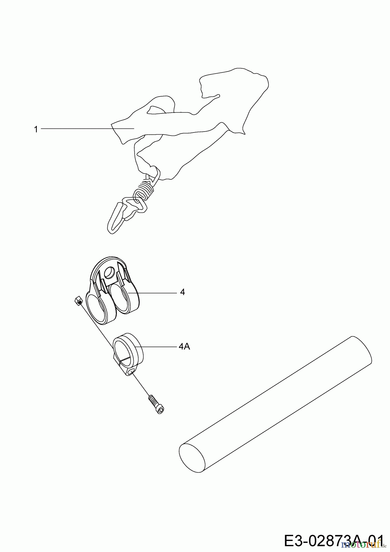  Mastercut Motorsensen 2033 B 41AD0UXB659  (2014) Schultergurt