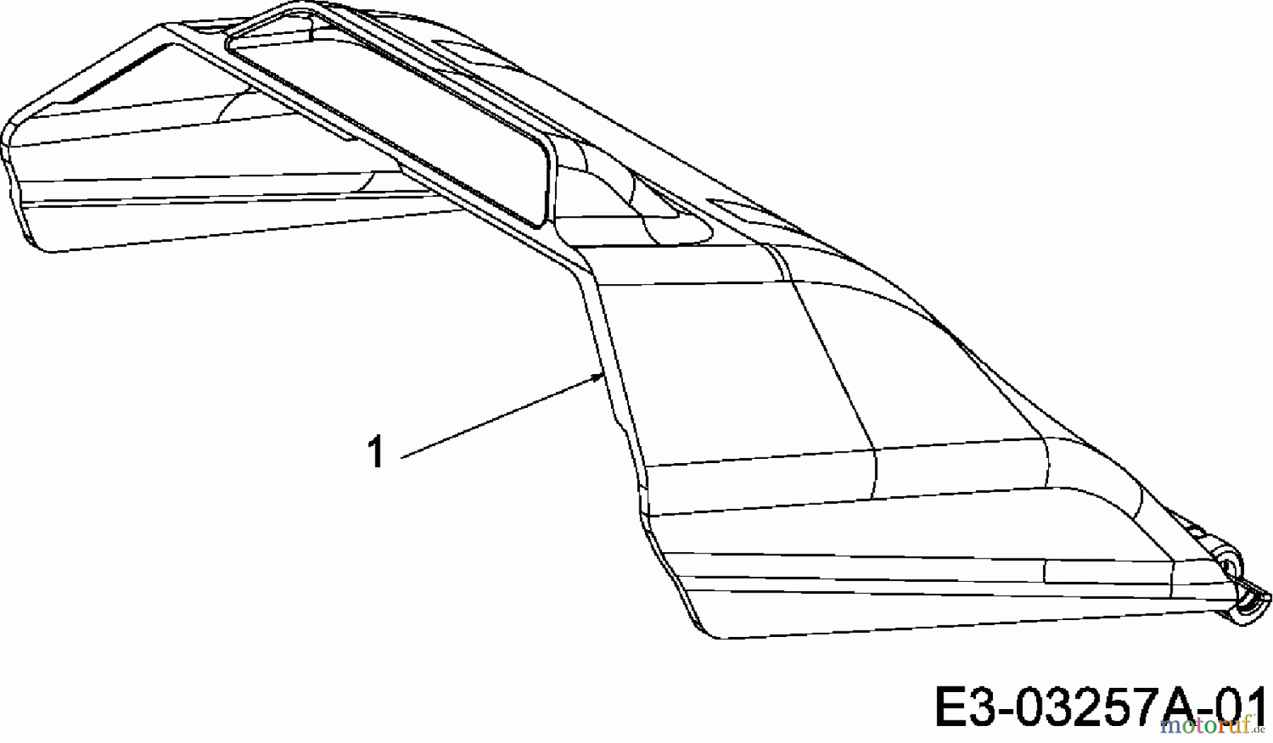  Merox Elektromäher MX 33 E 18D-M4D-667  (2008) Heckklappe