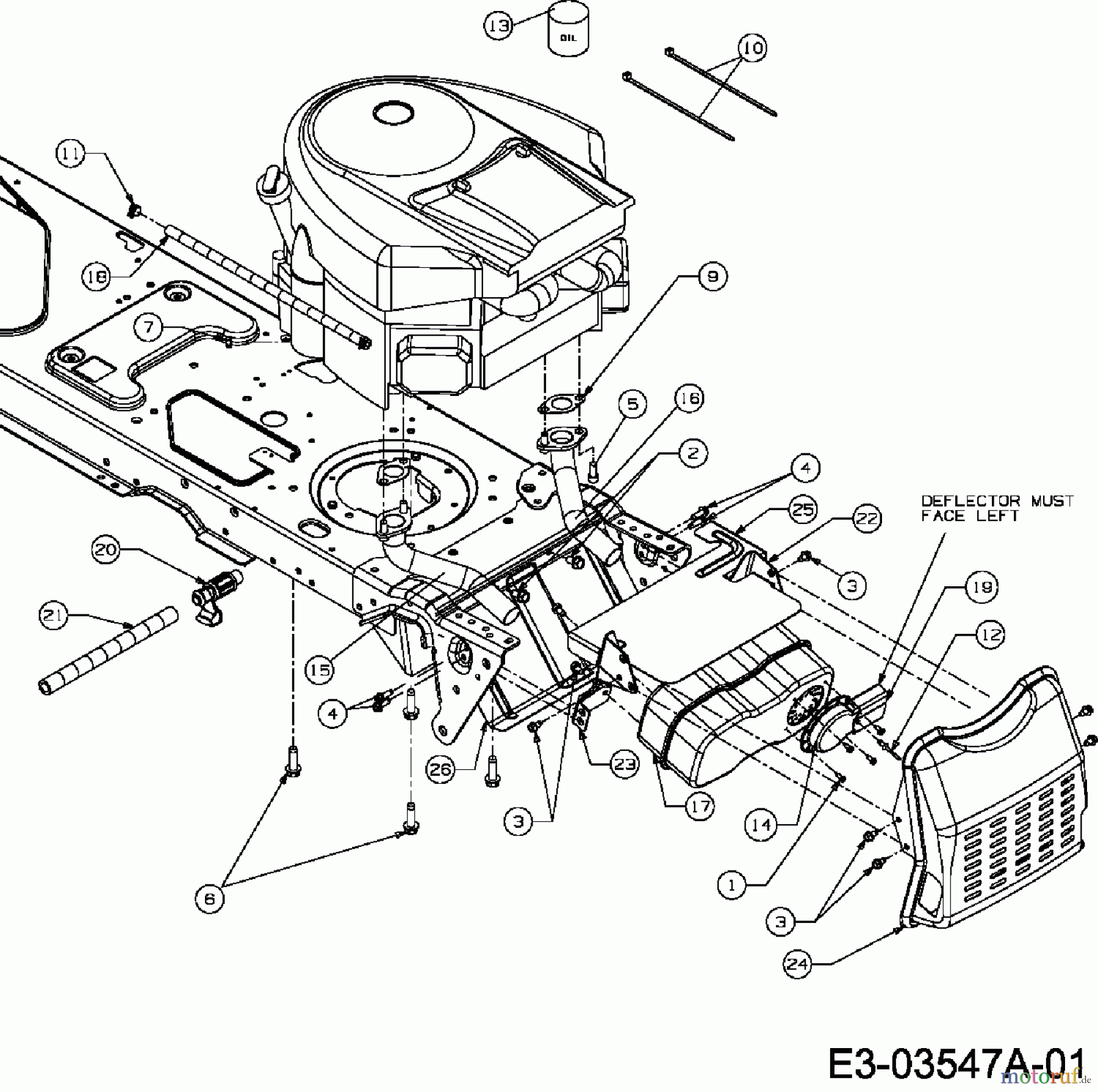  MTD ältere Modelle Gartentraktoren G 200 14AQ808H678  (2003) Motorzubehör
