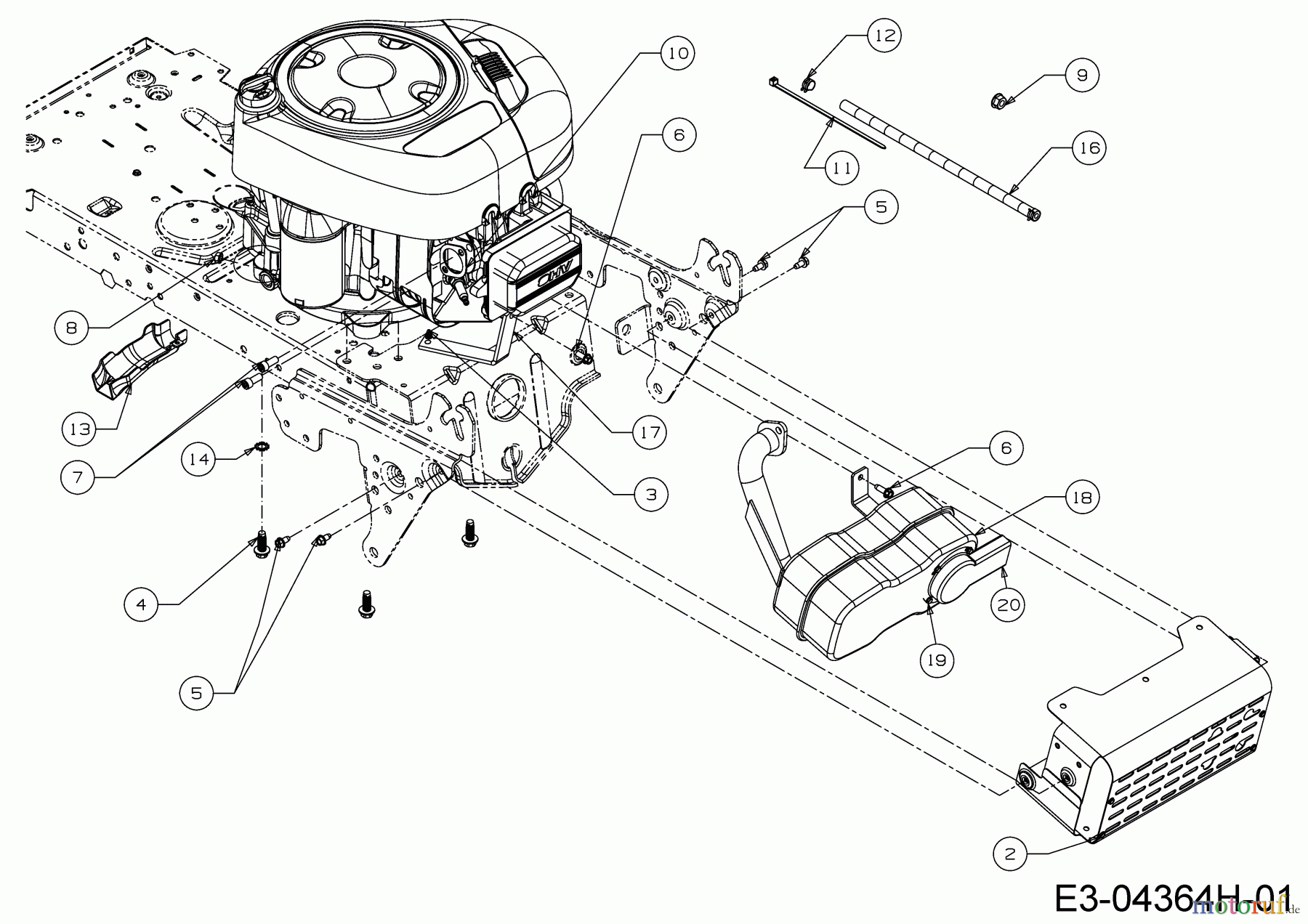  Gartenland Rasentraktoren GL 13.5/92 T 13AH77KE640  (2018) Motorzubehör