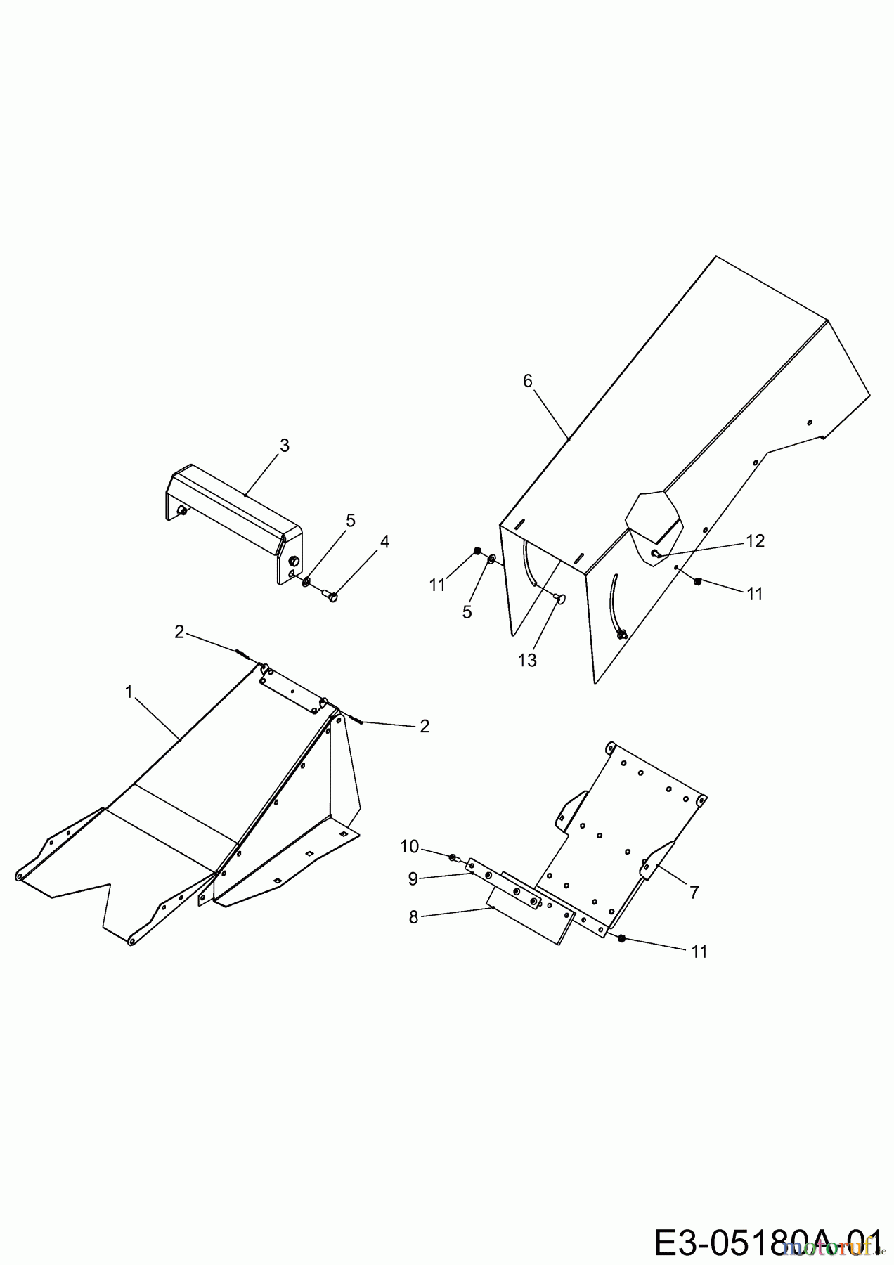  MTD Zubehör Zubehör Kompakttraktoren Mähwerke für CC 2000 RD Serie (Hochgrasmähwerk 40