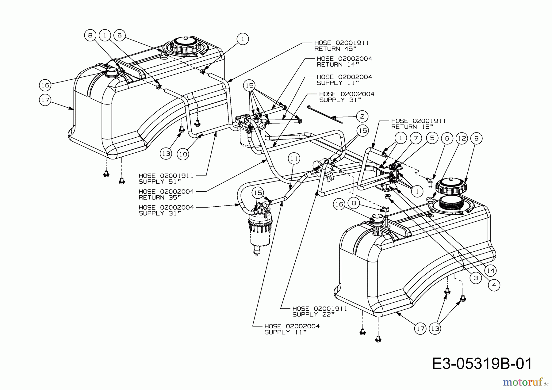  Cub Cadet Zero Turn Tank S 60 53AY8DU6603  (2010) Tank