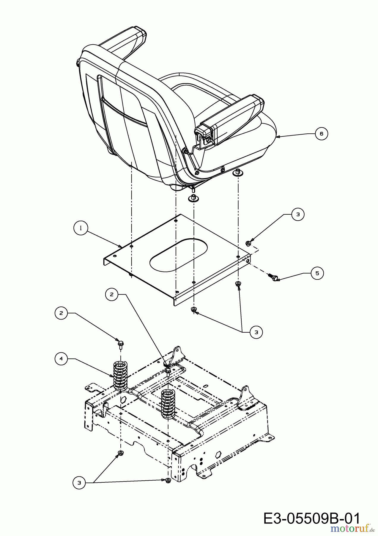  Cub Cadet Zero Turn Z-Force 48 S 17AI5BHB603  (2010) Sitz