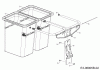 MTD Zubehör Grasfangvorrichtung für All Rounder 1050 19A70006100 (2013) Ersatzteile Grasfangsack