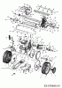 Motormäher mit Antrieb 861M87 (2009) Ersatzteile Getriebe, Räder hinten