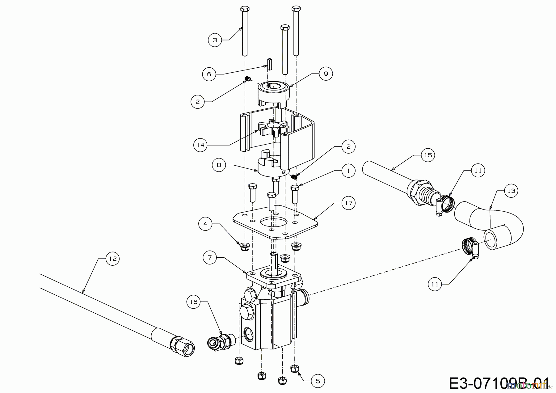  MTD Holzspalter LS 550 24AI550C678  (2018) Zahnradpumpe