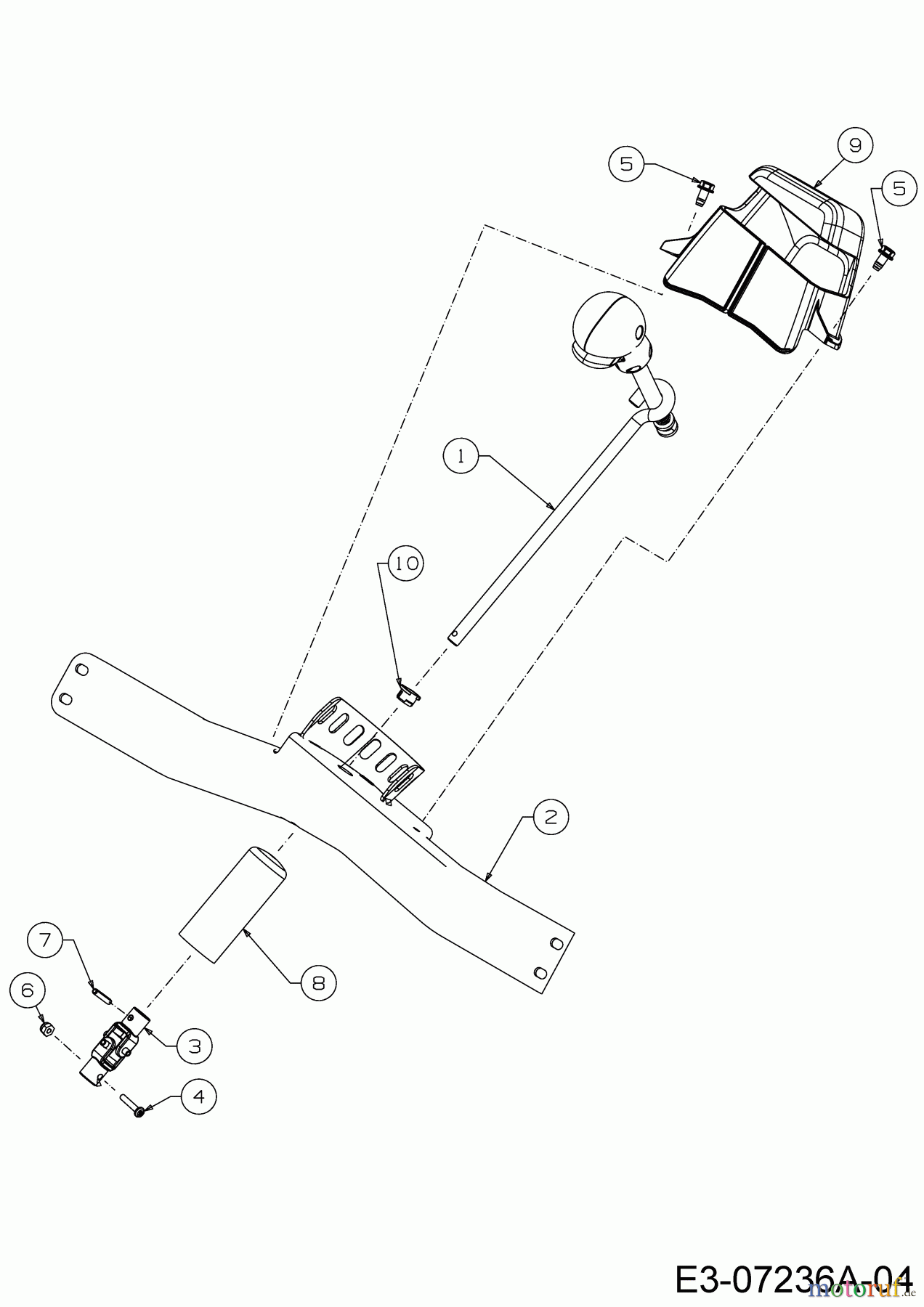  Cub Cadet Schneefräsen 221 LHP 31AR2T6D603  (2017) Drehsteuerung Auswurf