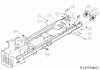 Cub Cadet GTX 2100 14A-3GE-603 (2014) Ersatzteile Umlenkung Keilriemen Mähwerk