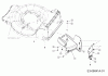 Motormäher 11A-E10V633 (2013) Ersatzteile Abdeckung hinten