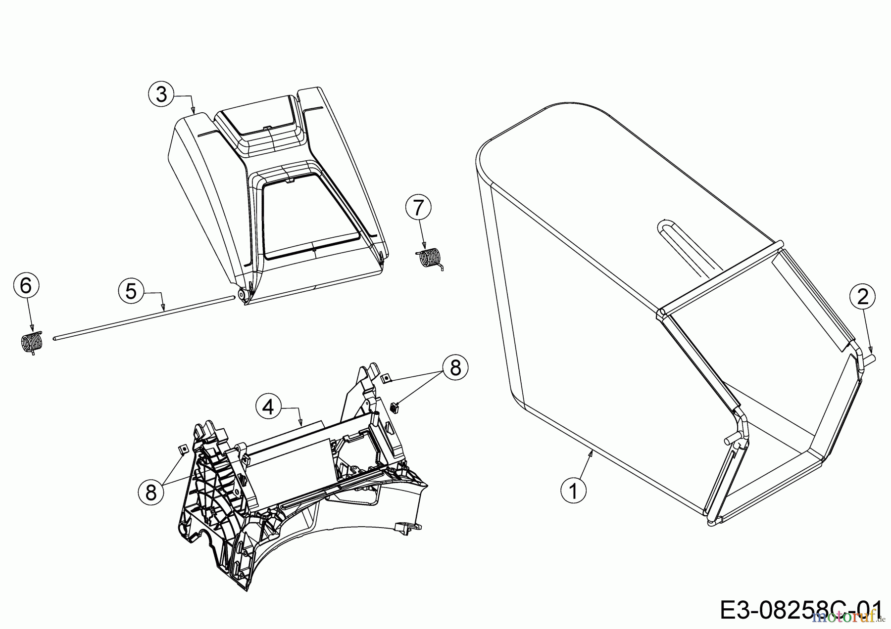  MTD Motormäher mit Antrieb 5350 HW 12A-PDJ6600  (2018) Grasfangsack