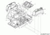 Cub Cadet RZTS 46 17AFCBDT603 (2013) Ersatzteile Sitzplatte, Trägerplatte Tank, Tankverkleidung