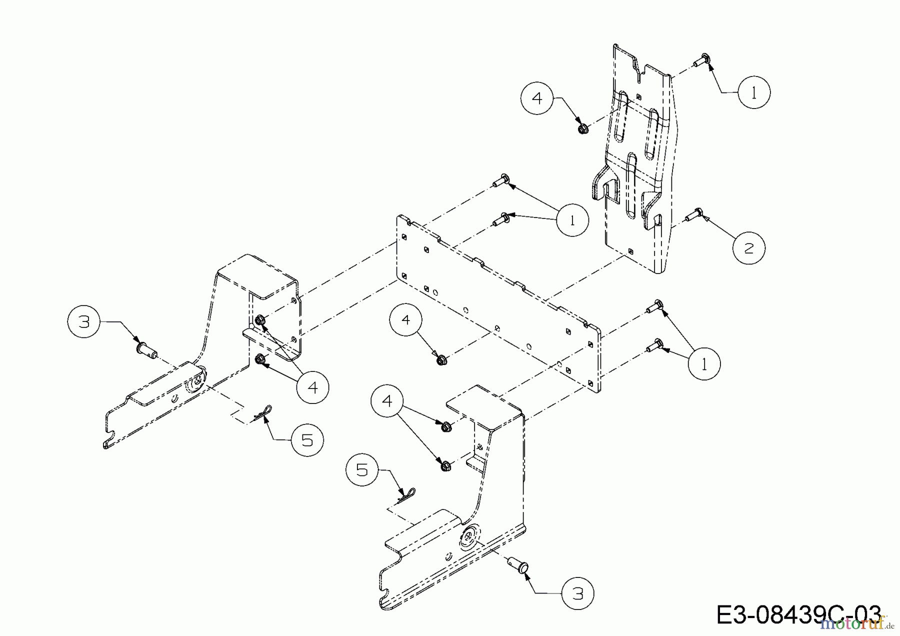  MTD Zubehör Zubehör Zero Turn Grasfangvorrichtung für RZTL 50 mit Mähwerk P (50