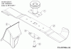 Mr.Gardener HW 46 BA-IS 12A-TNB9629 (2018) Ersatzteile Messer, Messeraufnahme, Mulchstopfen bis 06/12/2017