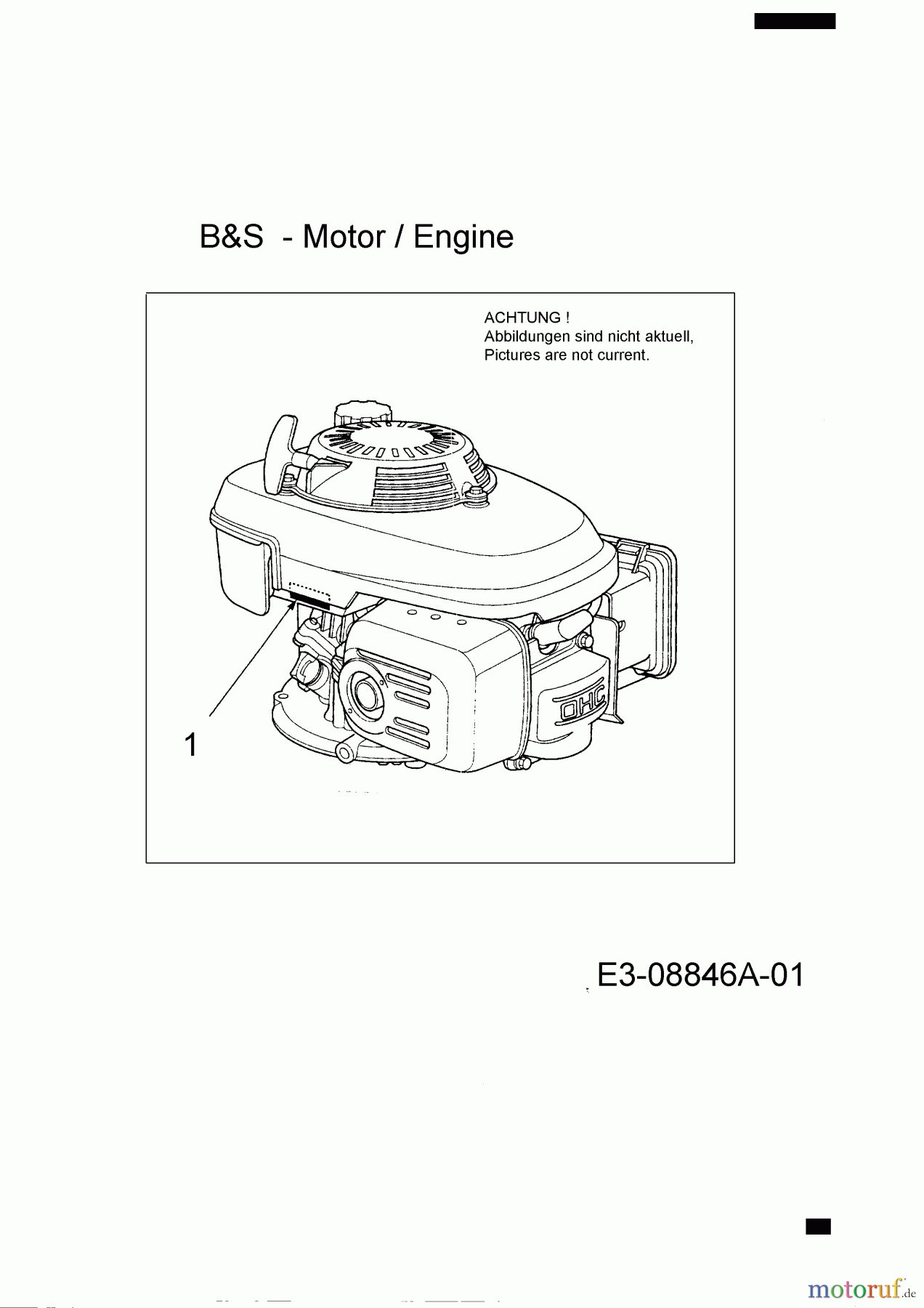  Troy-Bilt Motormäher TB 110 11A-B26M309  (2015) Motor Briggs & Stratton