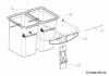 MTD Zubehör Grasfangvorrichtung für RZT 50 mit Mähwerk Q (50"/127cm) 19A70043100 (2017) Ersatzteile Grasfangsack