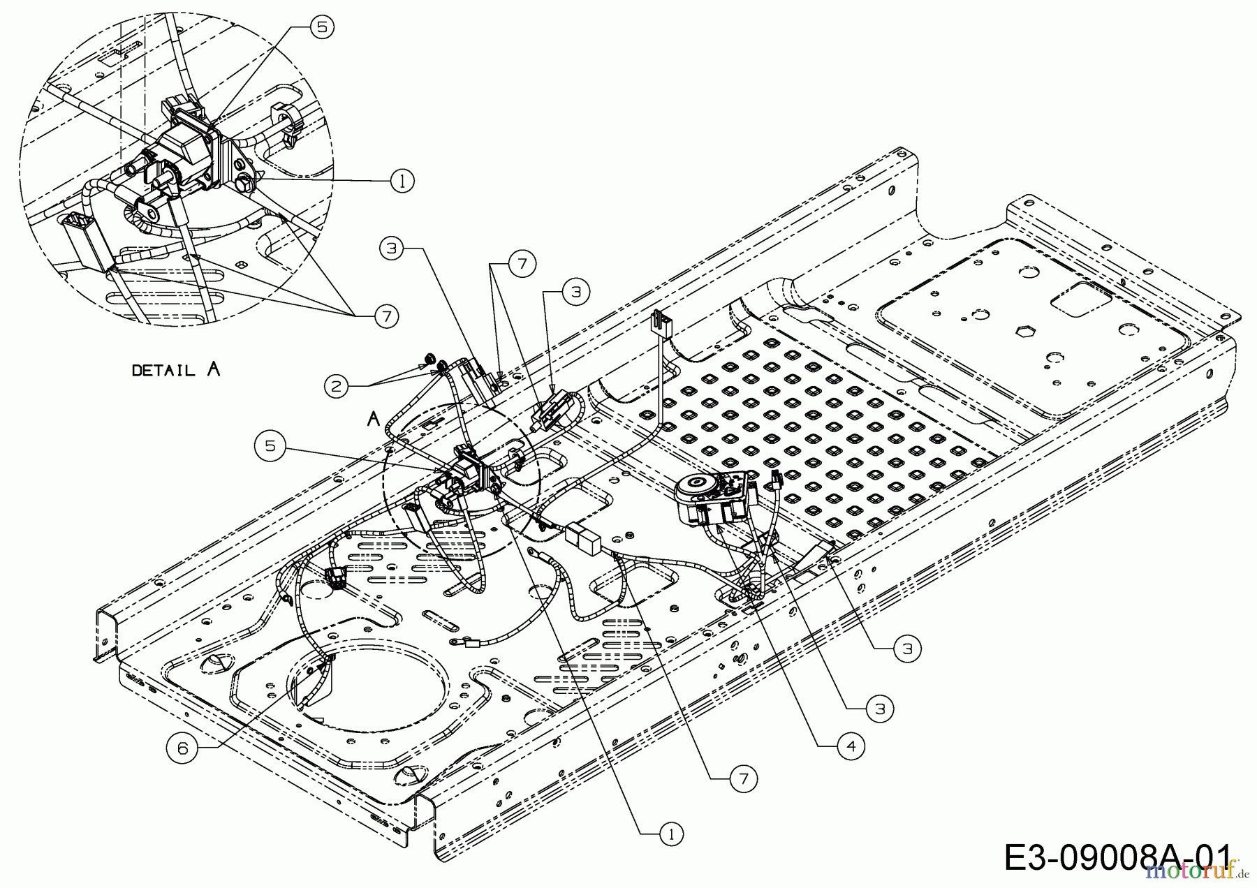  Cub Cadet Zero Turn RZTL 42 17ARCACS330  (2015) Elektroteile