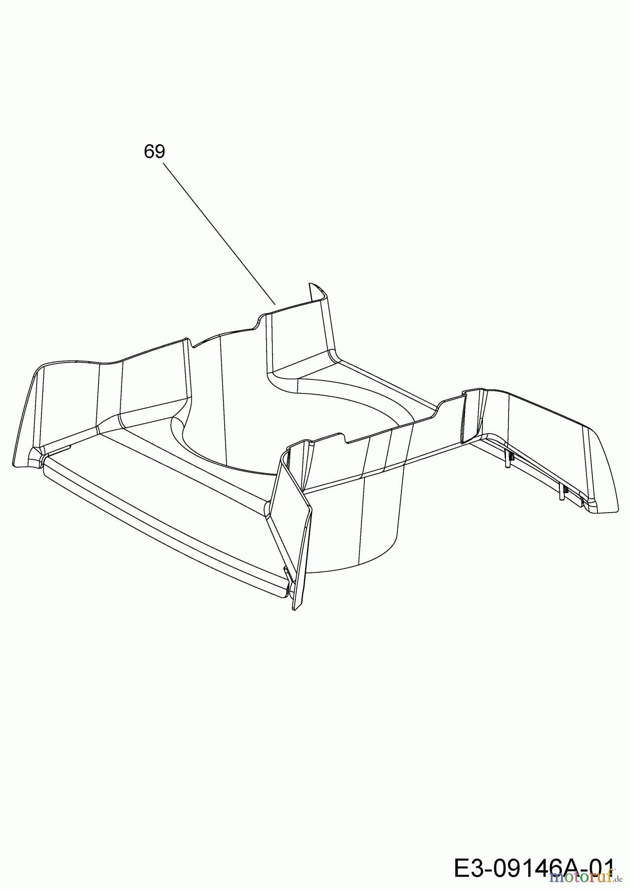  Lux Tools Rasentraktoren RT 155-92 H 13HM77TE694  (2016) Luftführung