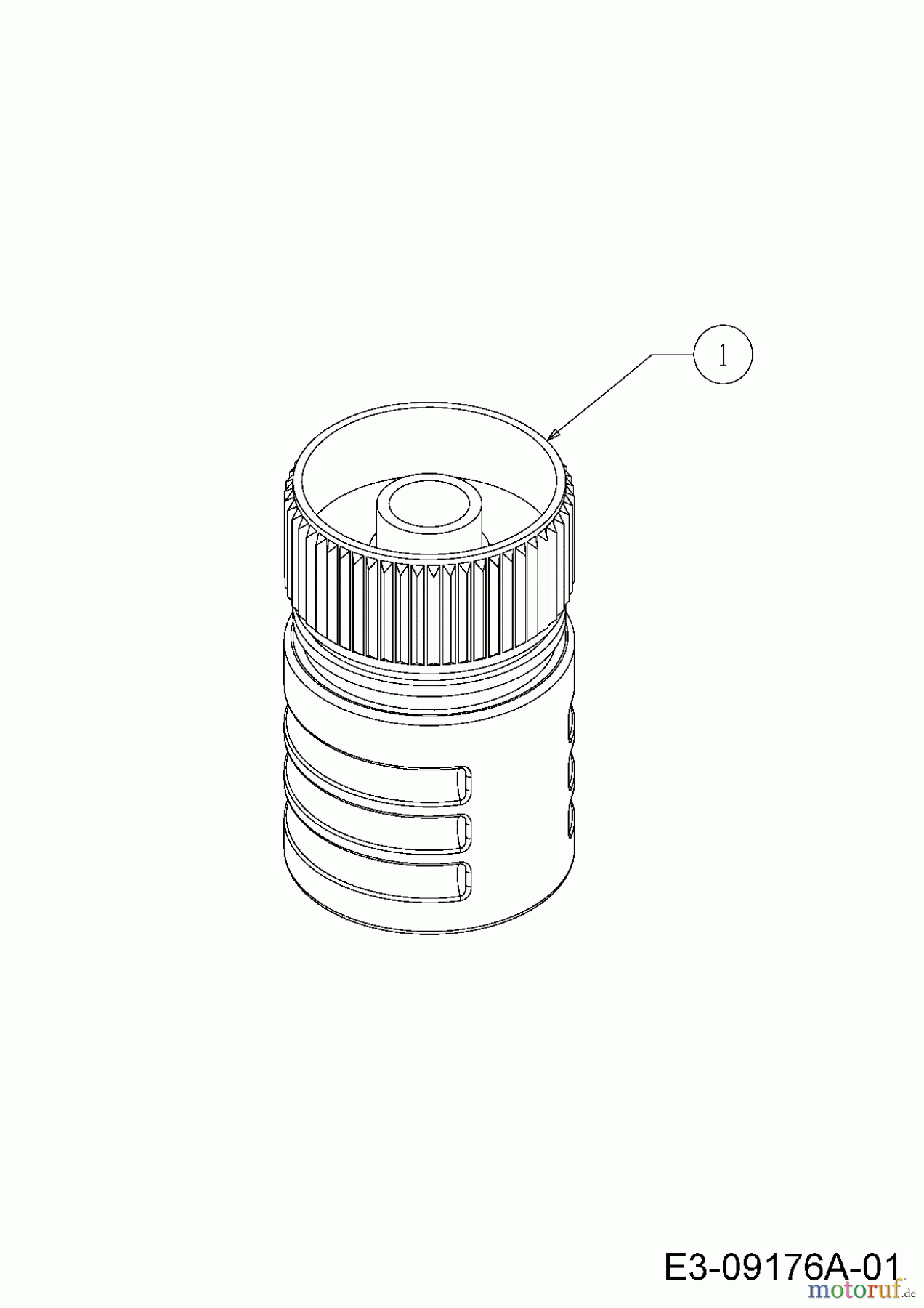  Cub Cadet Rasentraktoren MiniRider Plus+ 13B226JD330  (2015) Adapter Waschdüse