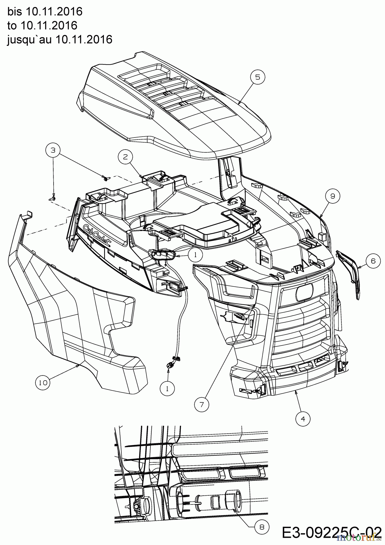  Cub Cadet Rasentraktoren LX 42