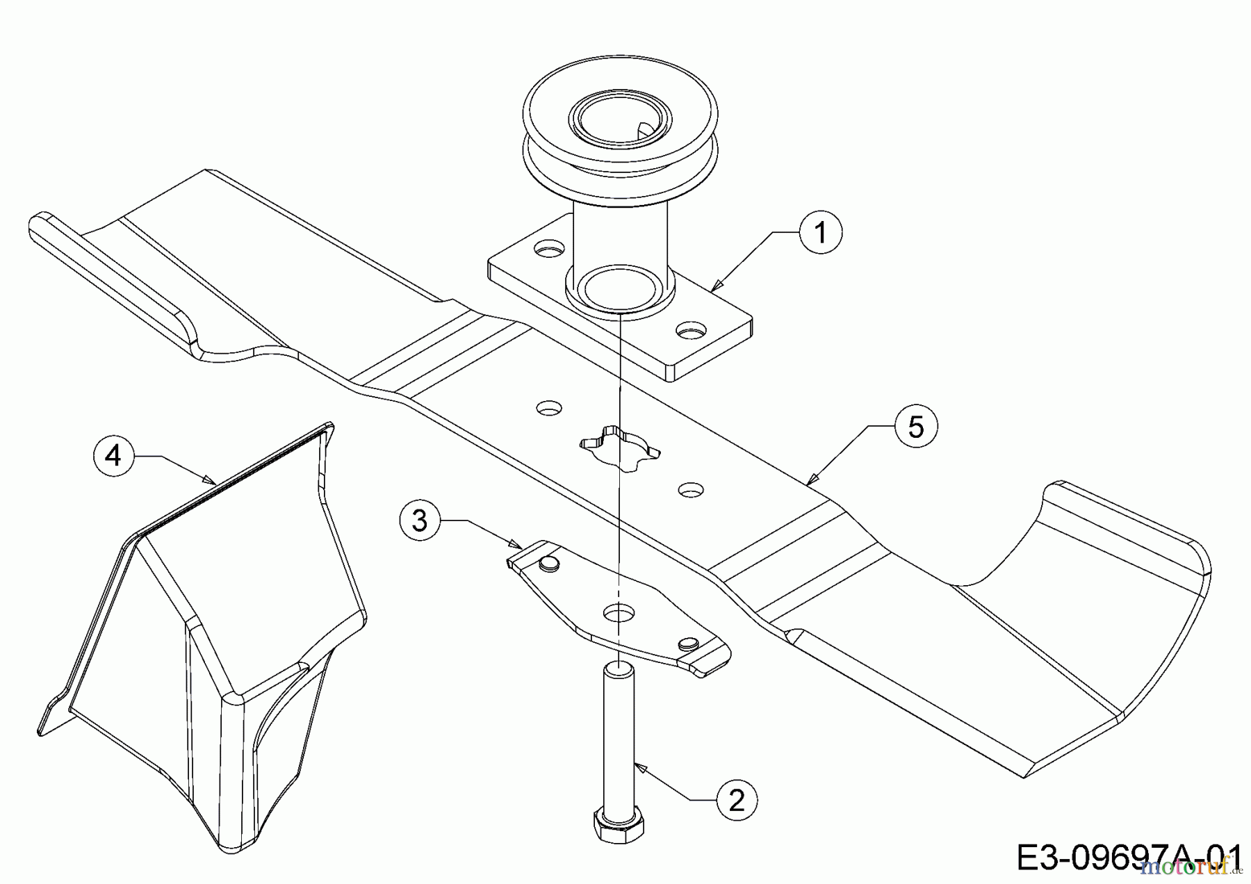  Wolf-Garten Motormäher mit Antrieb AT 420 AHHW 12B-LVCQ650  (2016) Räder