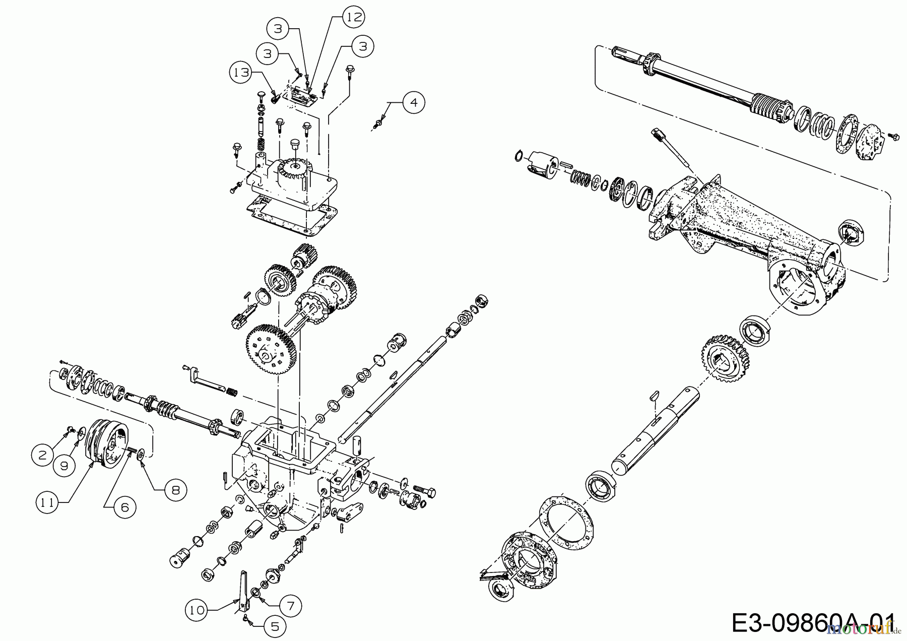  Troy-Bilt Motorhacken Horse 20