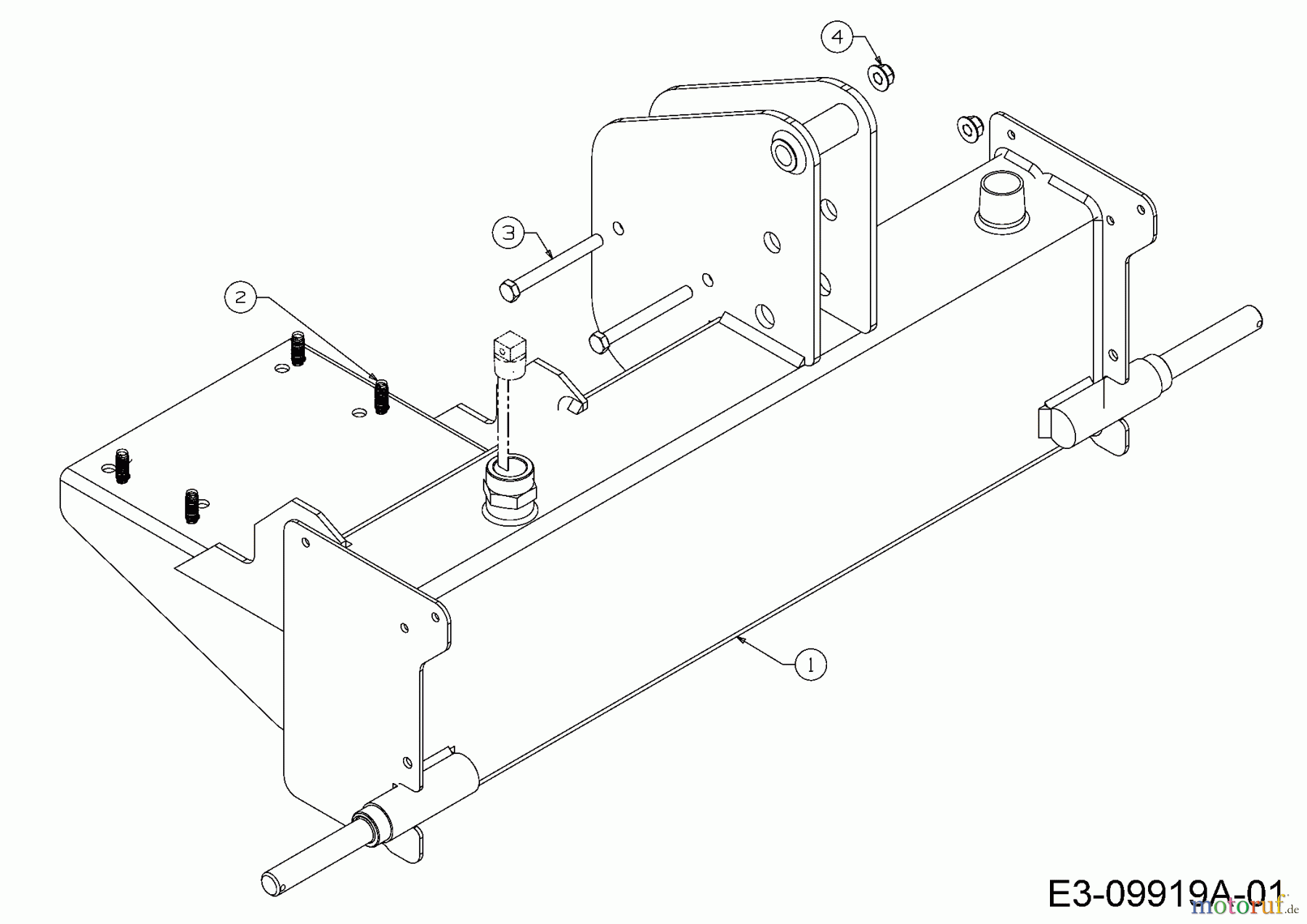  Cub Cadet Holzspalter LS 27 24BG5HM5710  (2013) Öltank