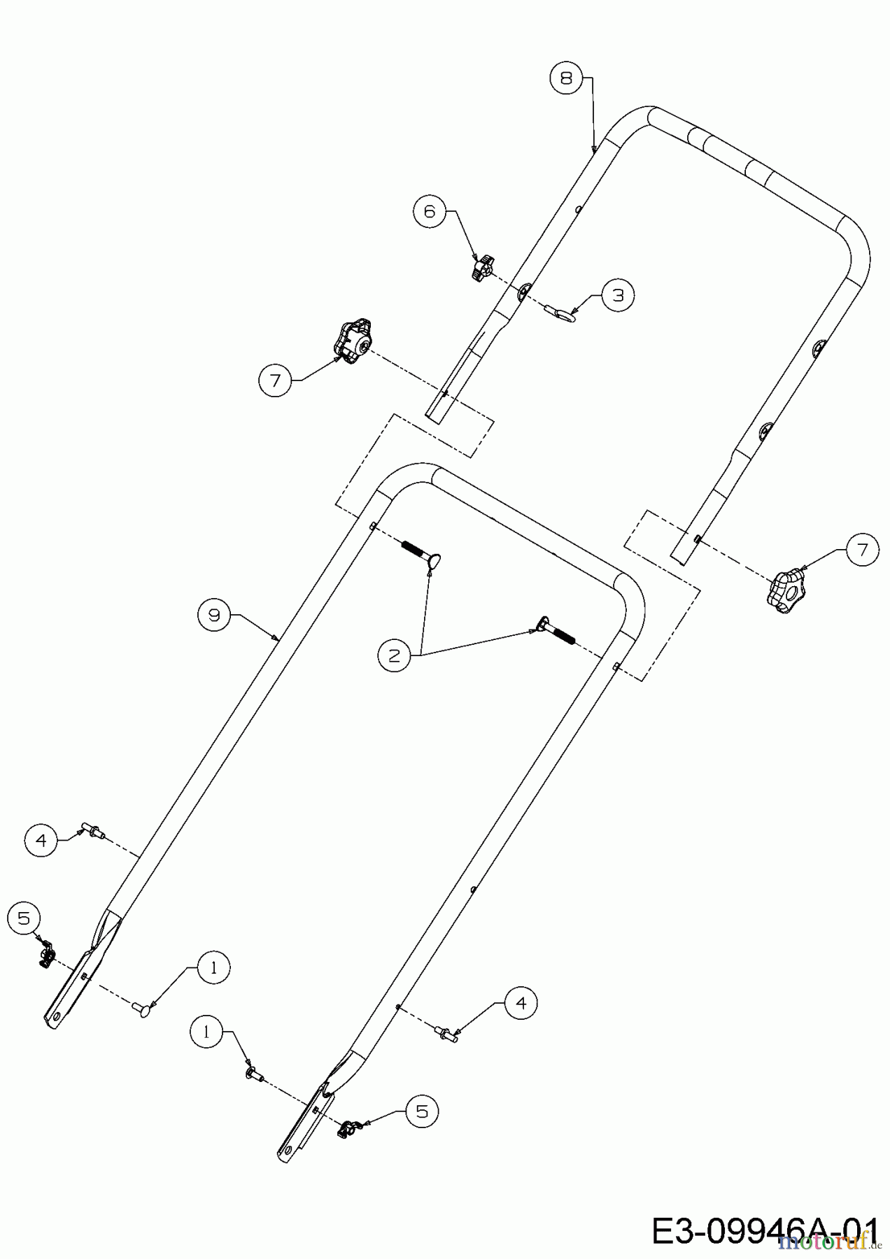  Troy-Bilt Laubsauger mit Häckselfunktion CSV 070 24A-07MP766  (2014) Holm