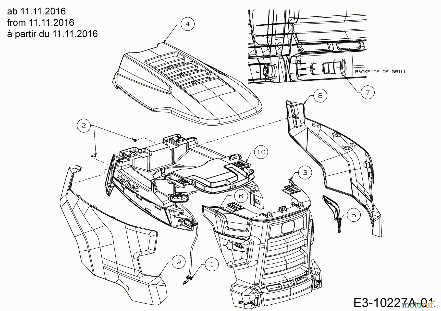  Cub Cadet Rasentraktoren LX 42