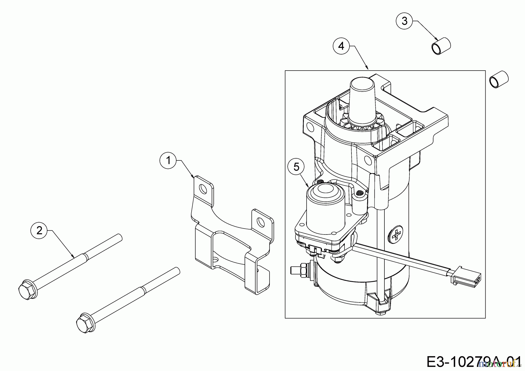  MTD-Motoren Vertikal 9Q78HU 752Z9Q78HU  (2017) Elektrostarter