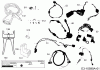 Robomow RS622 PRD6200BG (2015) Ersatzteile Kabel, Kabelanschluß, Regensensor, Werkzeug