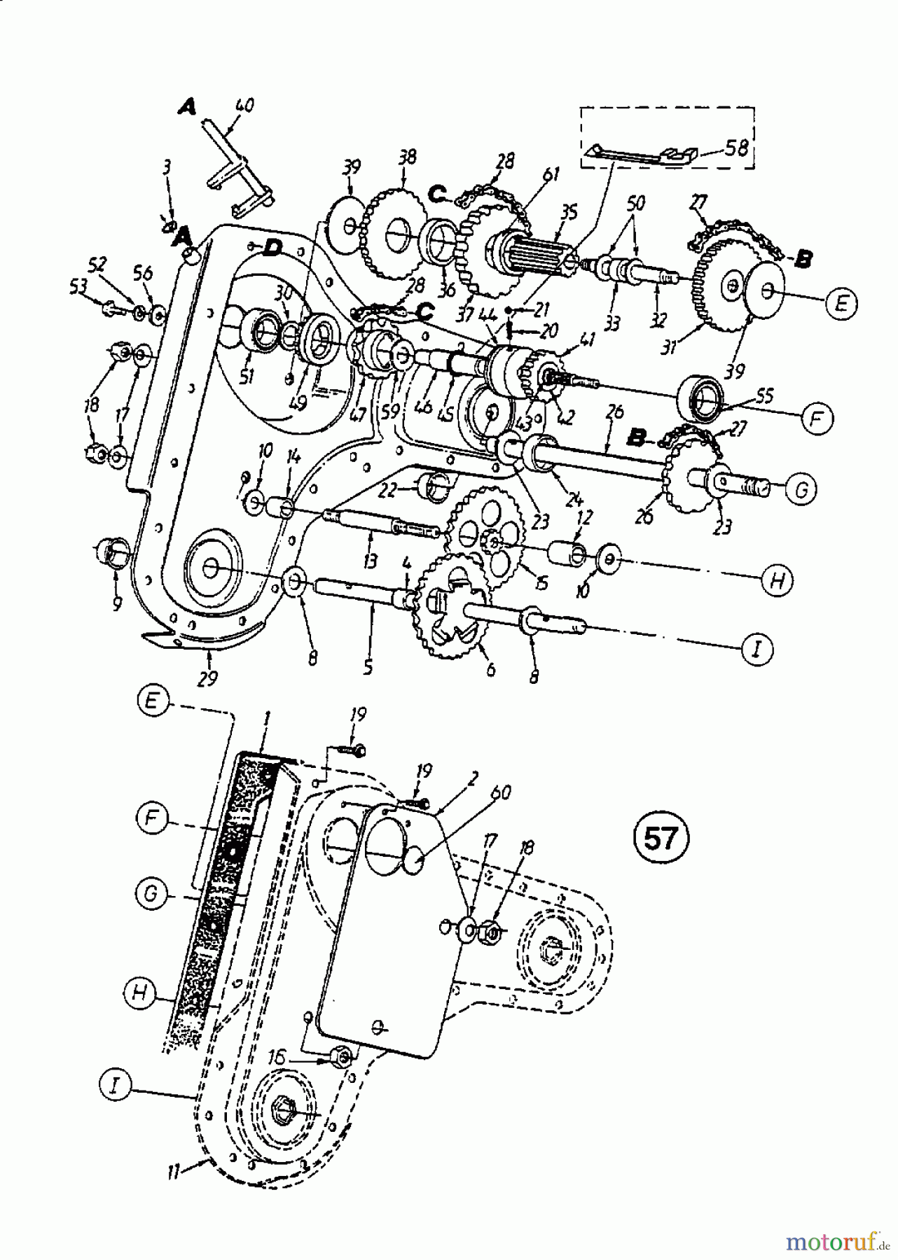  White Motorhacken RB 530 21A-410A679  (1999) Getriebe